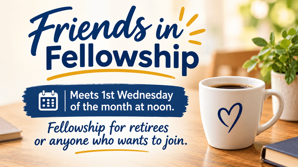 Friends in Fellowship Luncheon flyer