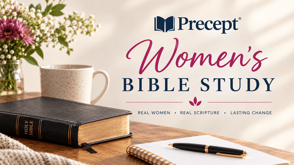 Precepts Women's Bible Study flyer