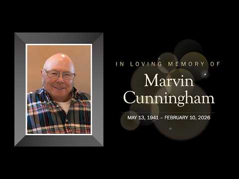 Memorial Service for Marvin Cunningham