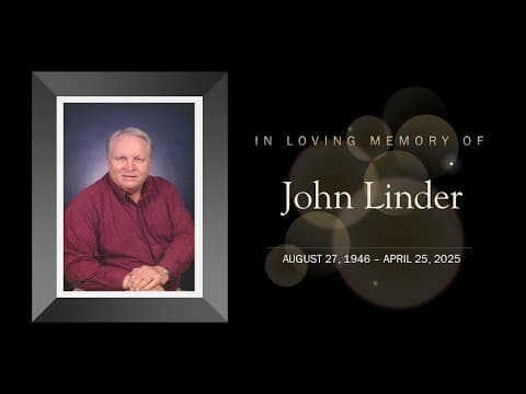 Memorial Service for John Linder