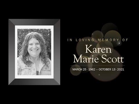 Celebration of Life for Karen Marie Scott