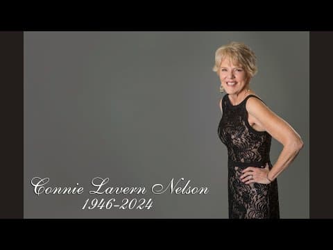 Memorial Service for Connie Lavern Nelson