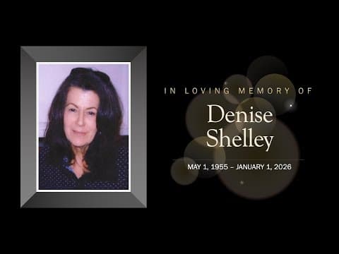 Memorial Service for Denise Shelley